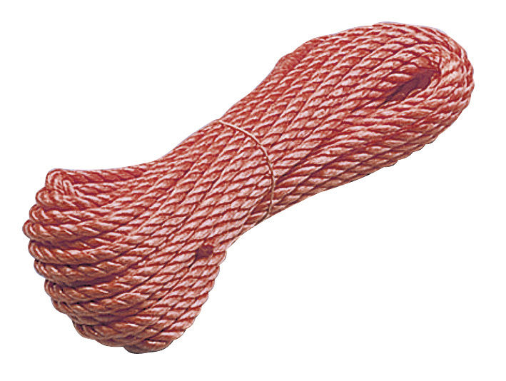 Poly-Seil 20 m x 10 mm, Zugkraft 175 kg, PP, UV-beständig, orange