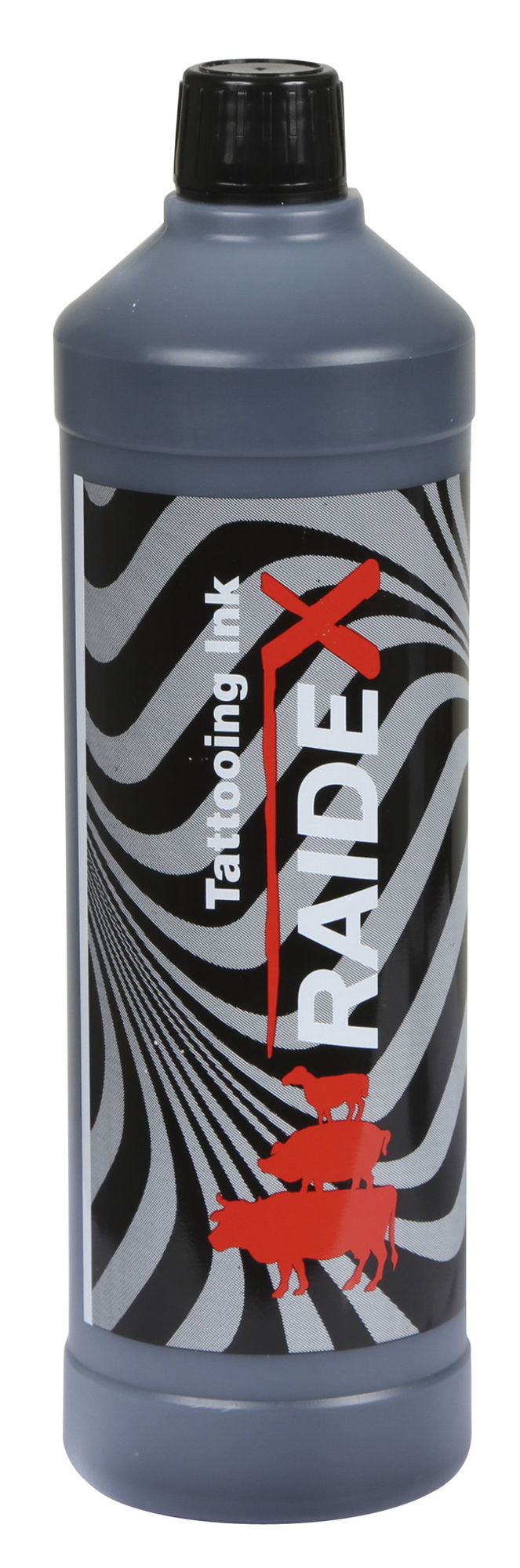 orig. RAIDEX Spezial-Tätowiertusche 500 ml, schwarz