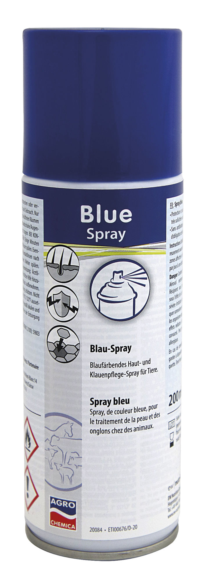 Blau-Spray - Hautpflege Blue-Spray 200 ml